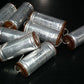 Two NOS vintage PIO capacitors 1 uF / 500V Ducati Italy Paper In Oil