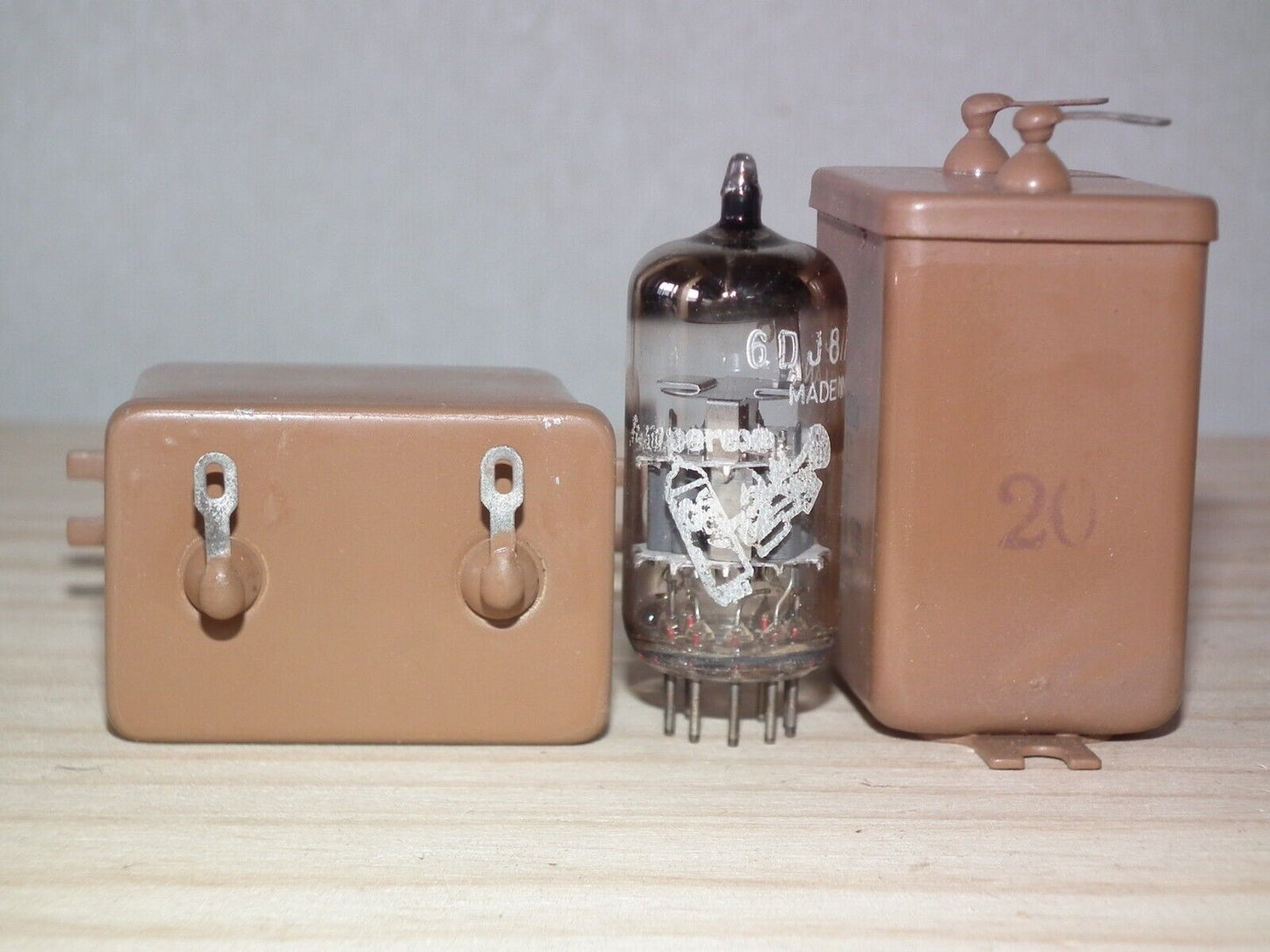 NOS PIO Capacitor 10mfd 200V 10u Paper in Oil MBGP-2 Soviet made in 70s