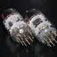 Matched pair 6201 GE 12AT7WB Triple Mica Square Getter tested 90% of NOS