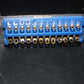 NOS Amphenol 26-159-24 24 Pole chassis plug with 2 x guiding pins GOLD PLATED