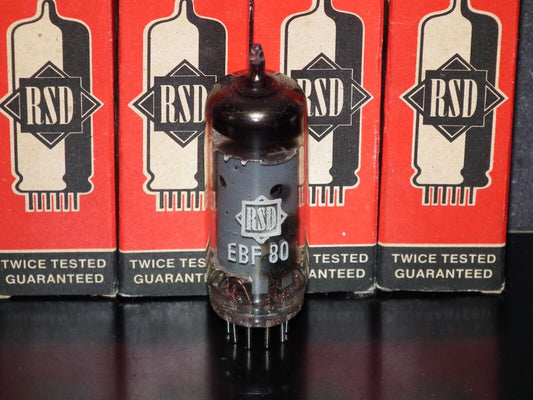 EBF80 RSD Germany 6N8 NOS NIB