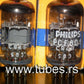 Platinum matched pair PCF801 Philips Mullard Blackburn NOS NIB 1967