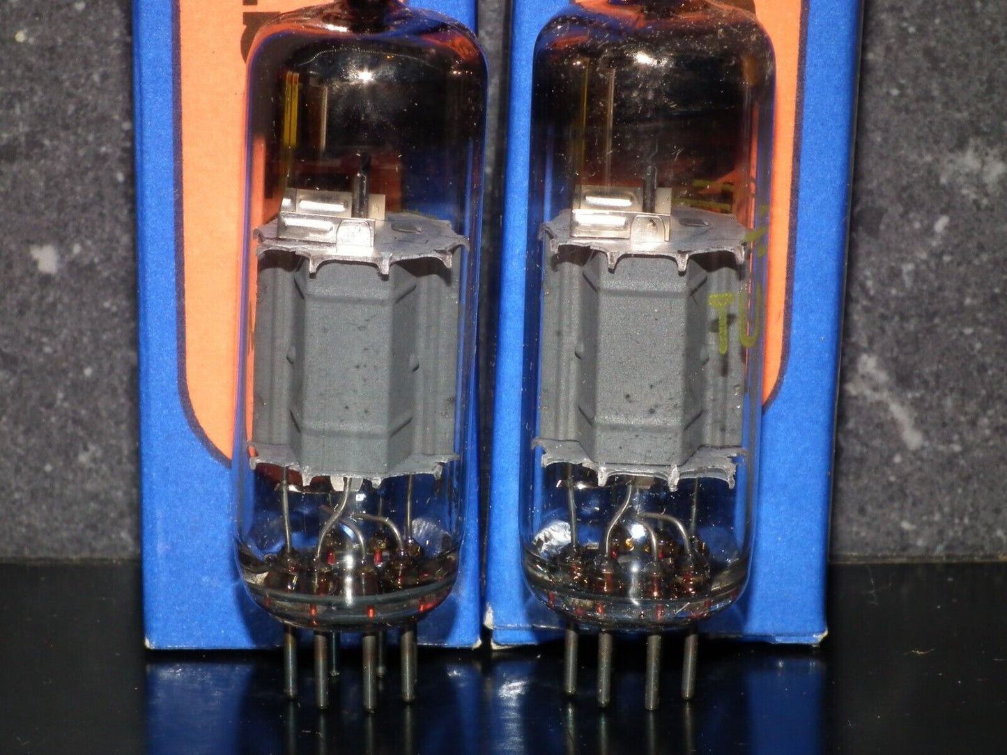 EL95 6DL5 Tungsram platinum matched pair 2pcs NOS NIB Great Sounding Early 60s