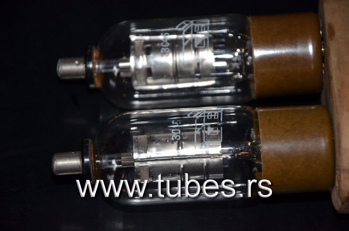 3C45 CEI 6130 NOS Thyratron tube brown base