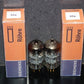 Platinum Matched Pair CCa Siemens E88CC ECC88 Dual Stage Getter Used Tested NOS
