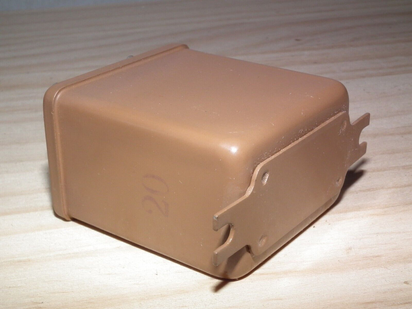 NOS PIO Capacitor 10mfd 200V 10u Paper in Oil MBGP-2 Soviet made in 70s