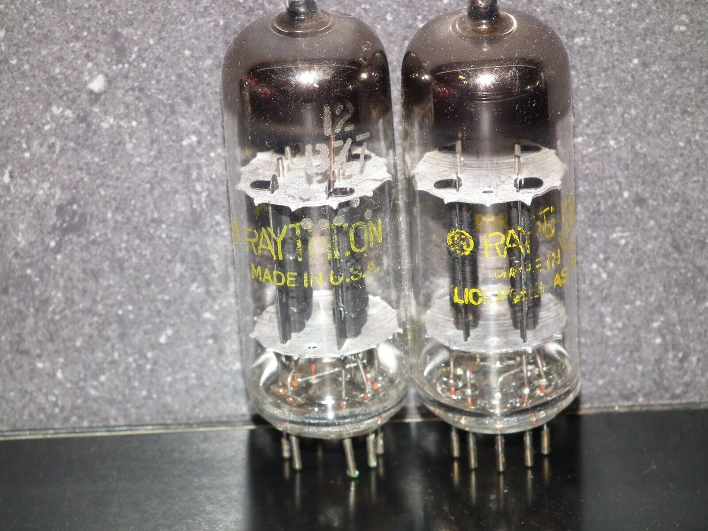 12BZ7 Rahtheon Double Triode Matched Pair