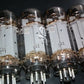 KT90 EI Yugoslavia Platinum Matched Quad dual OO getter used tested 80-85%