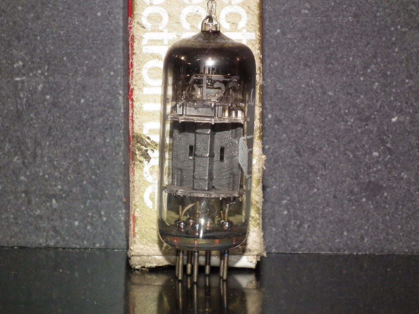 CV4022 CEI EC90 6135 NOS NIB tube audio triode triple mica, square getter, USA