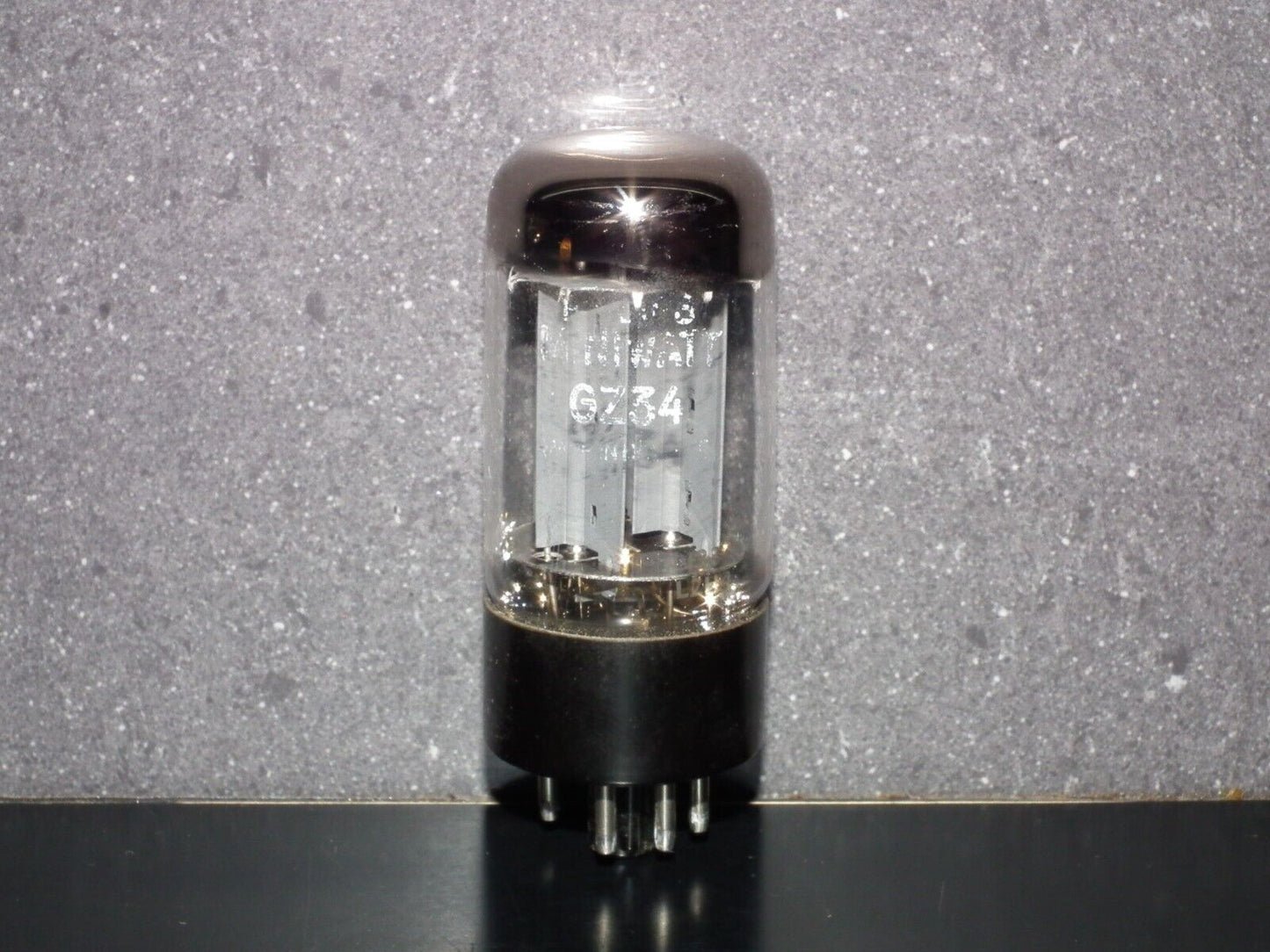 GZ34 Philips Mazda Brussels 5AR4, DD Getter f33 L2H3 Tested NOS 470/465 mA