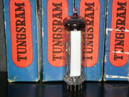 EM84 Tungsram Magic Eye - Tuning Eye NOS NIB 6FG6 NOS NIB Old Type Early 60s