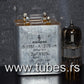 Two vintage Siemens PIO capacitors 2 uF 160V Klangfilm Made in Germany 2mfd 160V