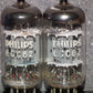 Pair (2pcs) ECC82 12AU7 Philips Heerlen Delta codes Used tested 90% of NOS Value