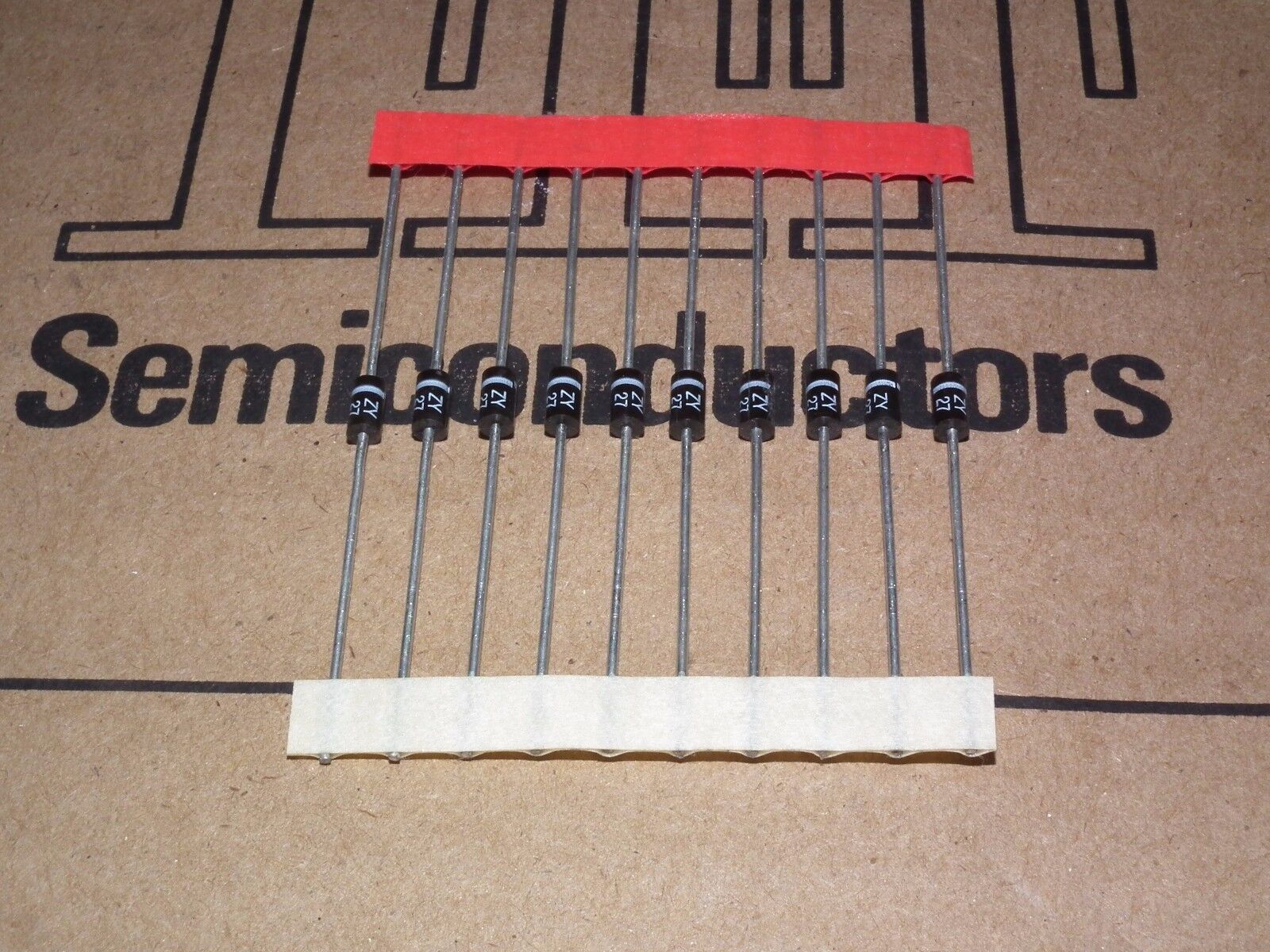 Assortimento Diodi Zener 200 Pezzi - 10 Valori Da 3.3V A 7.5V (1N4728-1N4737) | Scatola Trasparente Con Etichetta - Foto 7