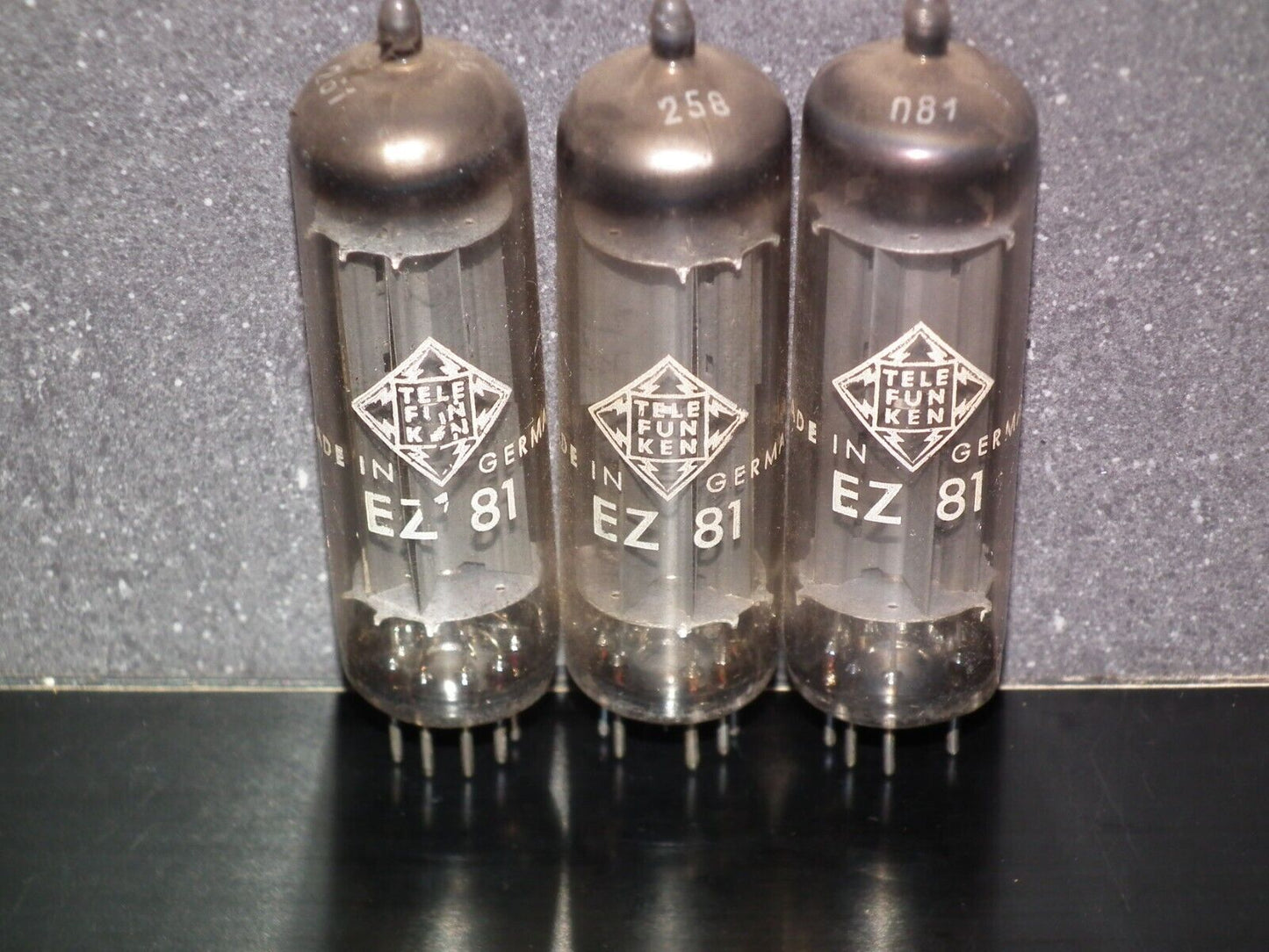 EZ81 Telefunken 6CA4 Used Tested 100% Not diamond bottom