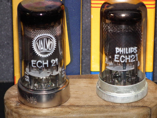 One (1pcs) ECH21 Valvo Philips NOS NIB Tested Old European Radio Receivers