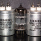 Two vintage MKV Capacitors 1mfd / 400V DC Siemens Klangfilm Hi End 1u 250V AC