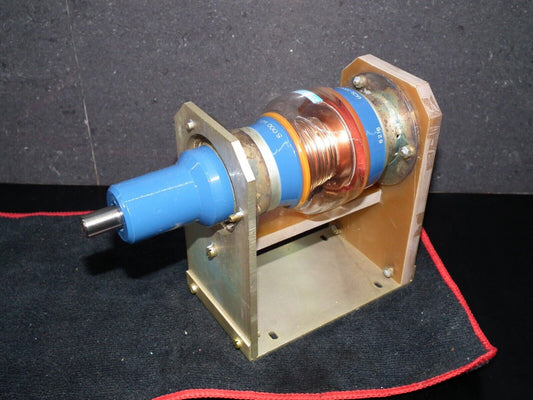 Jennings vacuum capacitor UCSL1000-5S 7-1000pF 5000V with mount base