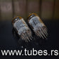 Matched Pair ECC82 12AU7 EI Yugoslavia Telefunken Long Smooth Plates 17mm NIB