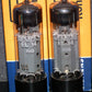 EL34 Siemens 6CA7 NOS NIB Platinum Matched pair WELDED PLATES OO getter EI Nis