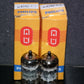 Matched Pair ECC82 12AU7 Philips Holland NOS NIB Heerlen Holland 1972