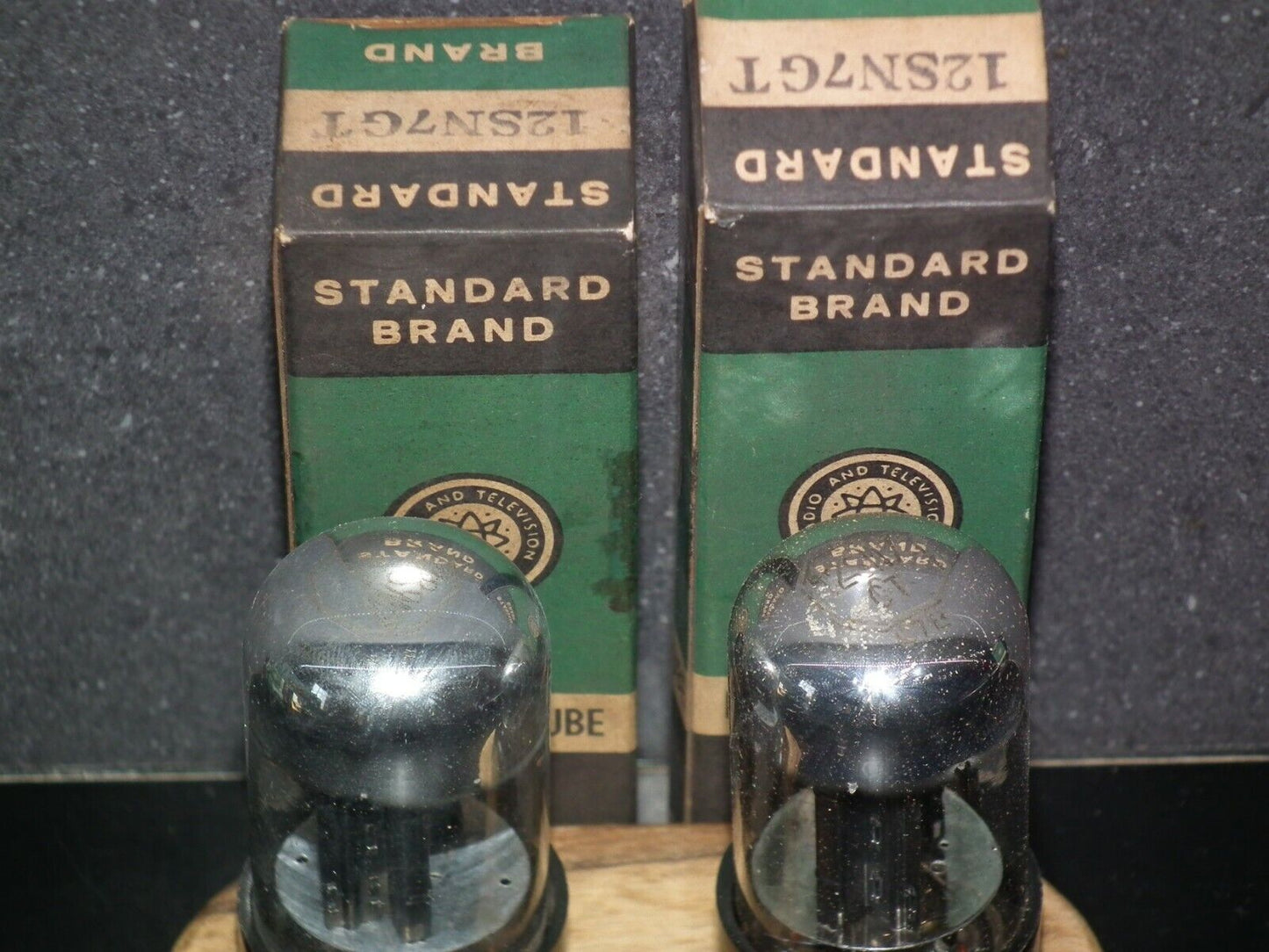 Matched Pair Sylvania Honeywell 12SN7GTA NOS NIB in original Standard boxes