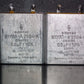Two vintage Siemens PIO capacitors 0.5uF 250V Klangfilm Made in Germany in 60s