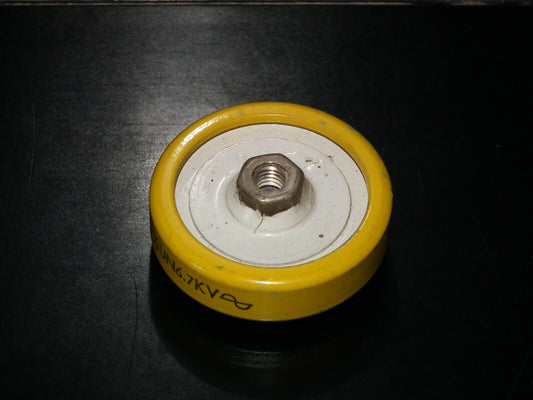 LCC France 270pF 6.7KV doorknob capacitor for professional broadcast Used Tested
