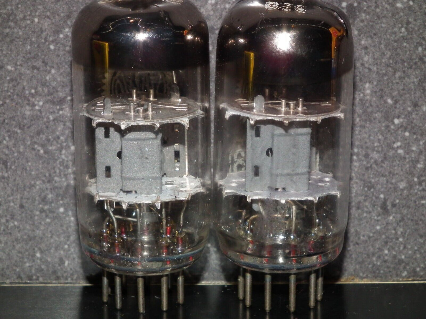 ECC81 12AT7 Valvo  (Used, matched pair) Siemens Halske Munich tube plant 60s