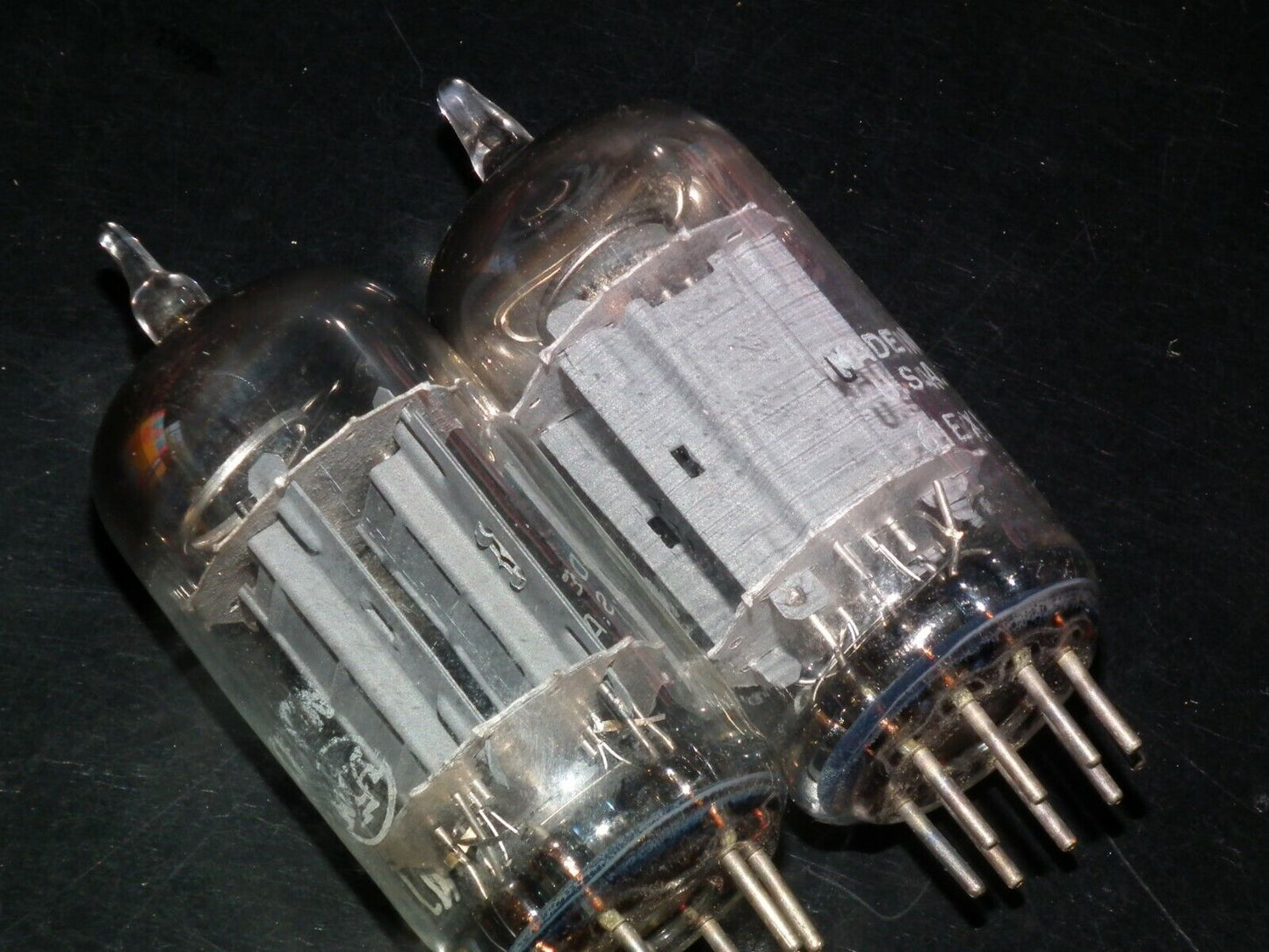 Matched Pair 5963 RCA 12AU7 ECC82  Used Tested 75%