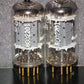Platinum Matched Pair 6211 Telefunken ~ECC82 Tested NOS DB Gold Pins ULM ECC802S