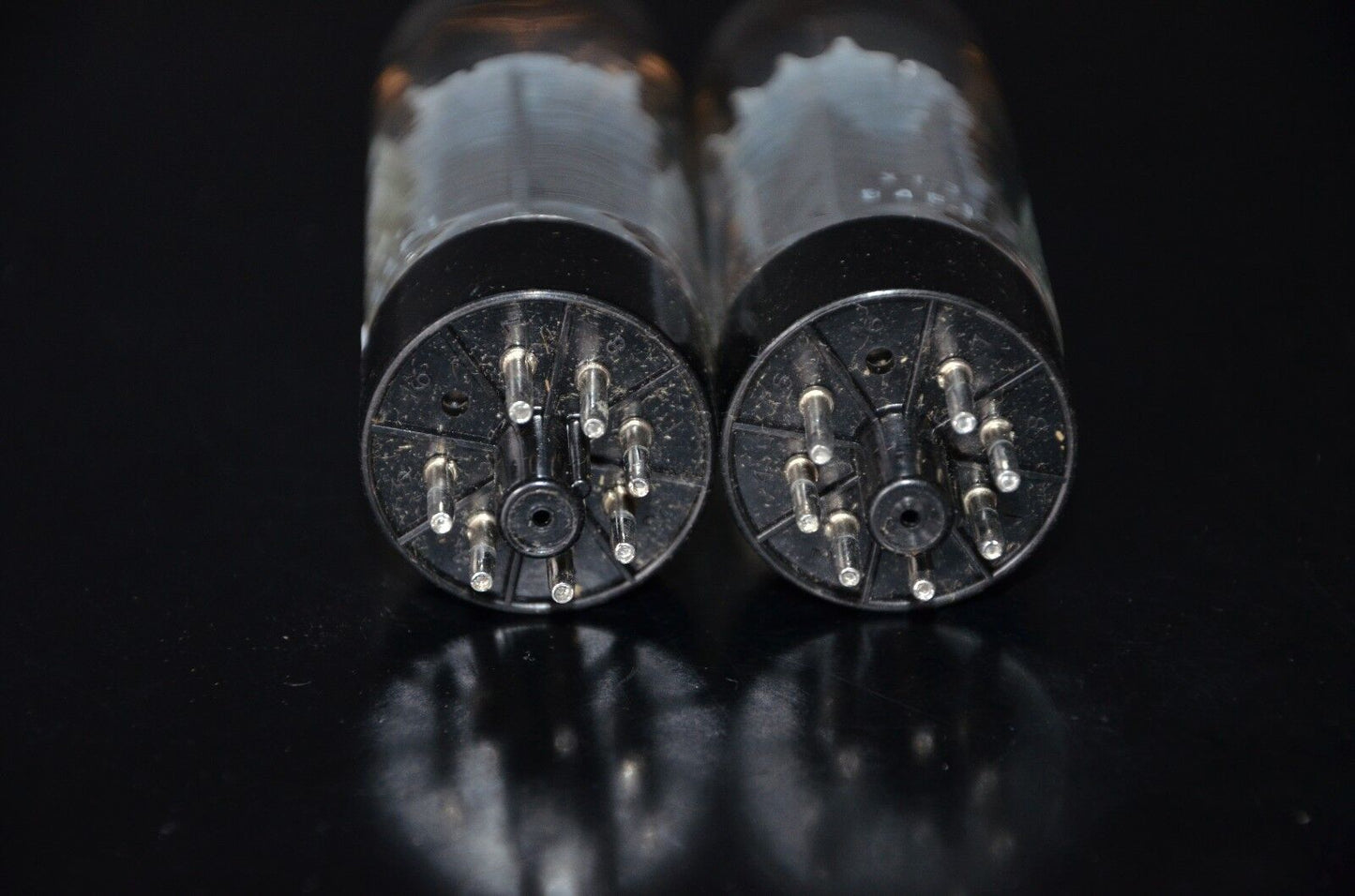 EL34 6CA7 Mullard Xf3 NOS Platinum Matched Pair, Made in Blackburn, 1974