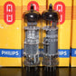 Platinum Matched Pair PCL86 14GW8 Philips NOS NIB Same codes Late 60s Holland