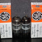 6201 12AT7WA ECC81 General Electric Black Anodes, Triple Mica, Square Getter MP
