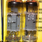 EL95 6DL5 Siemens & Halske Munich platinum matched pair (2 tubes) NOS NIB