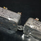 Two (2 pcs) RARE PIO Capacitors 0.1mfd 1000V 0.1u Sprague USA