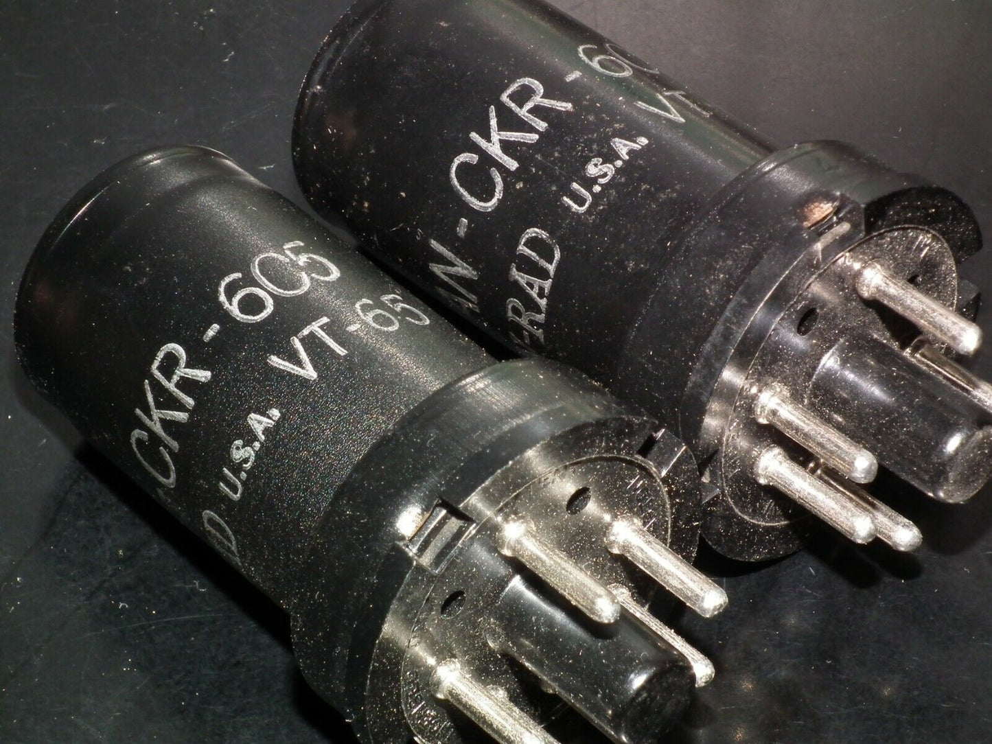Matched Pair Ken-Rad 6C5 NOS NIB -  Audio Triode