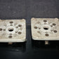 Vintage Used Ceramic Socket 5 pins for tubes QB 3/300 RS1007 TB2,5/400 TB3/750