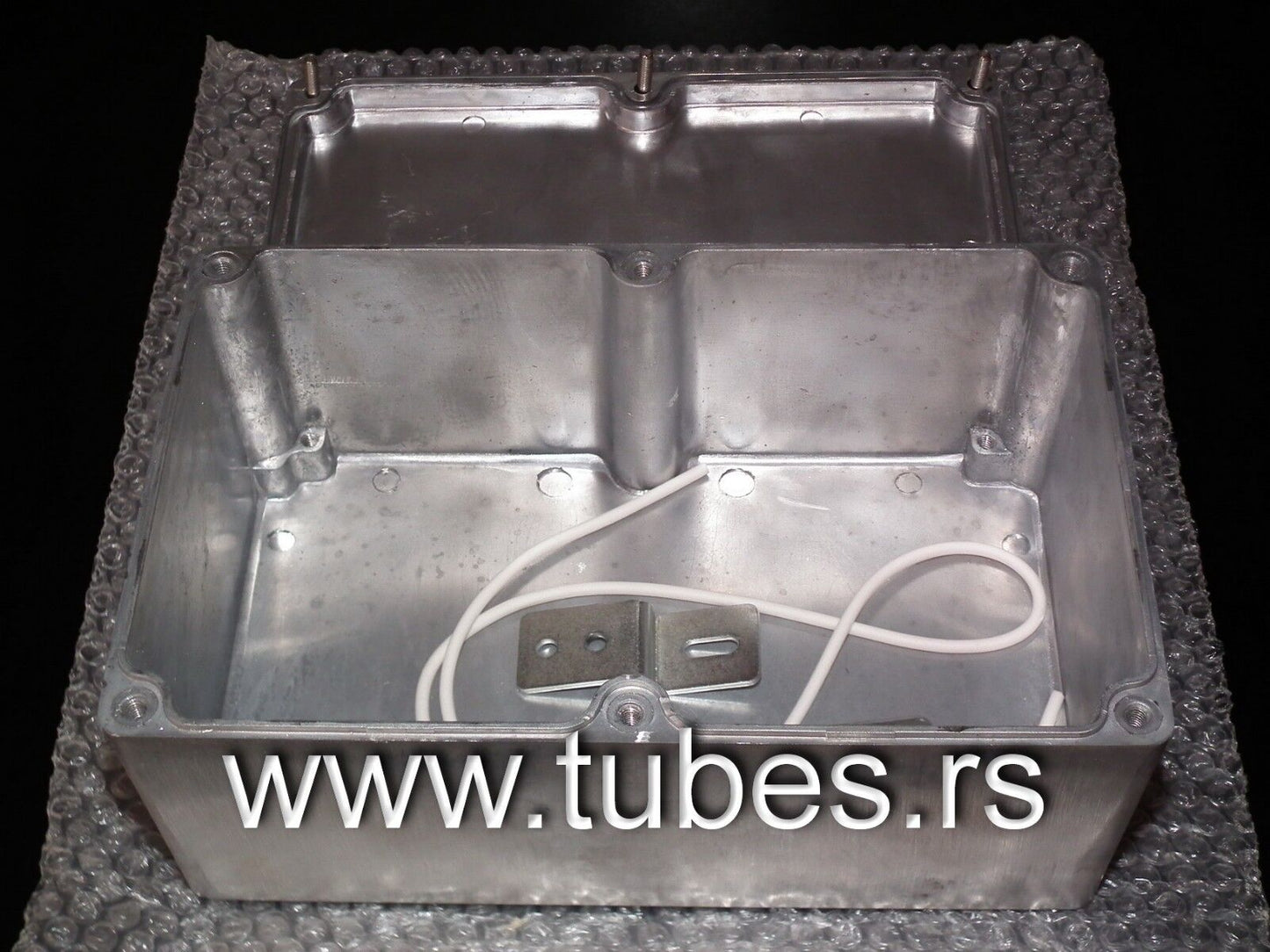 Enclosure Case Aluminum Box Raw Finish DIY Audio 188 x 120 x 78.5 mm