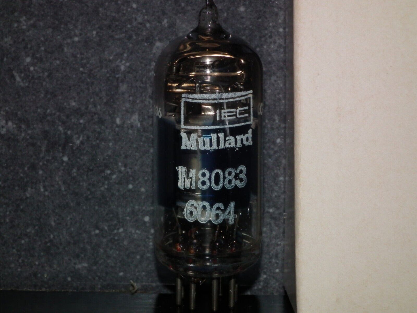 6064 6AM6S EF91 Mullard NOS NIB RARE Square Getter