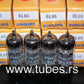 EL95 6DL5 Philips platinum matched quad (4 tubes) NOS NIB