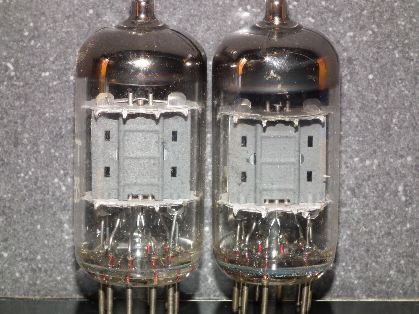 ECC83 Philips Miniwatt 12AX7 Matched Pair USED tested Stronger than NOS 125%