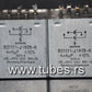 Two vintage Siemens PIO capacitors 4 + 4 uF / 160V Klangfilm from 60s-70s