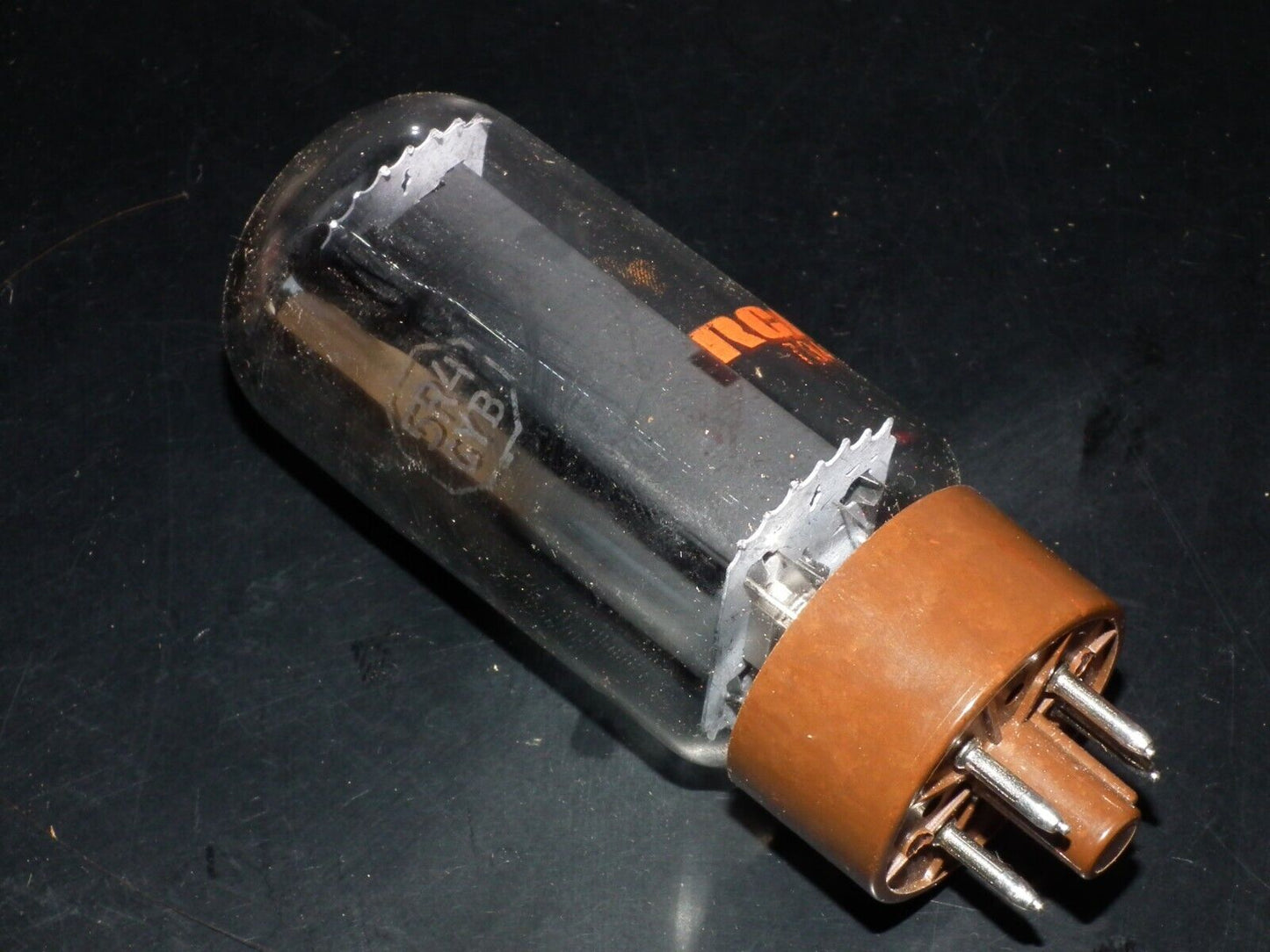 5R4GYB RCA NOS NIB Brown Base Vintage Rectifier Tube