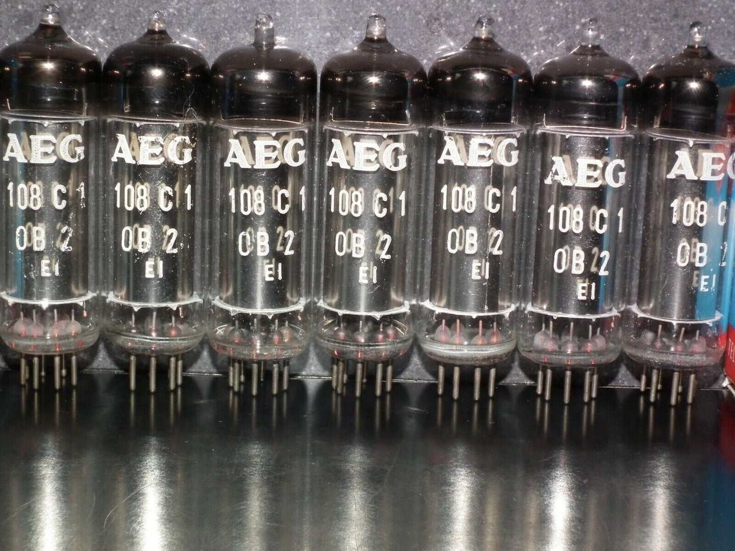 108C1 AEG Telefunken NOS 0B2 OB2 stabilisator tube STV108/30 West Germany