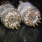 Matched Pair E280F Telefunken 7722 Used, tested NOS. Gold pins