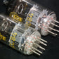 ECC84 RFT NOS Platinum matched pair, old type early 70s East Germany