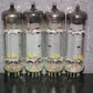 EL84 6BQ5 RFT Germany - NOS platinum matched pair early 60s - RARE WELDED PLATES