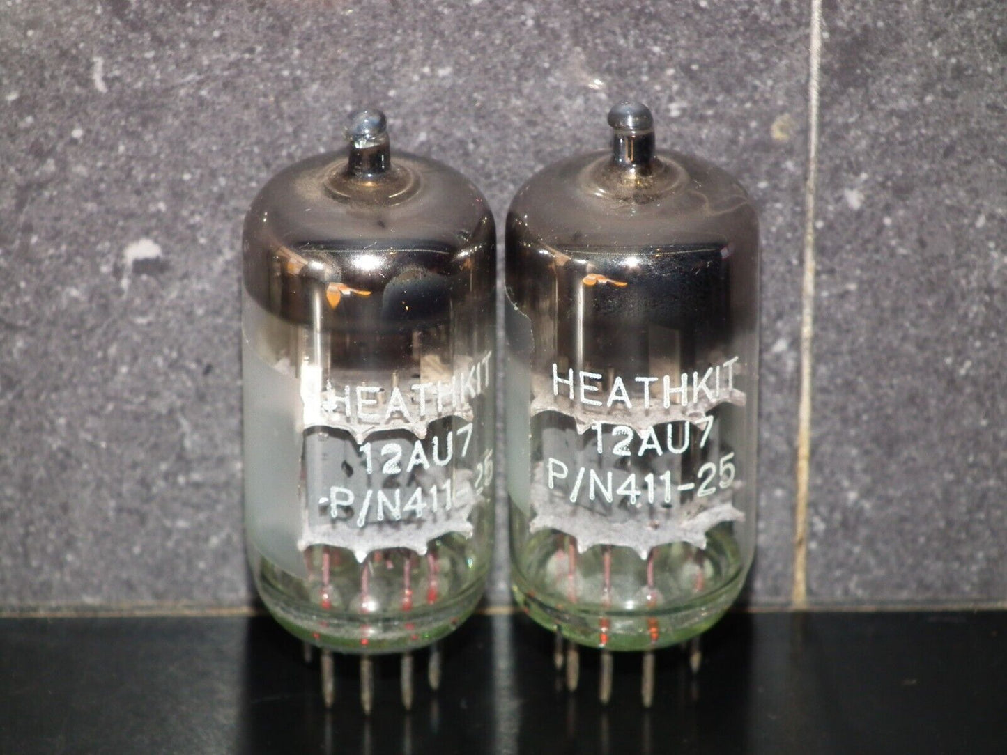 Platinum Matched Pair 12AU7 Heathkit ECC82 Pull outs Tested 100% as NOS