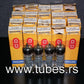 Platinum matched quad EL86 6CW5 Philips Mazda NOS NIB tube audio pentode